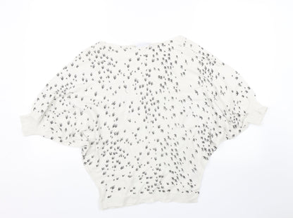 Womens UK Size 6 New look White Pullover Jumper