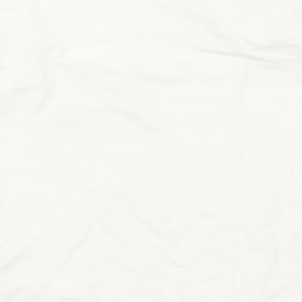 New Look Girls White   Cropped T-Shirt Size 9 Years