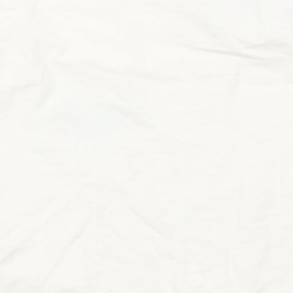 New Look Girls White   Cropped T-Shirt Size 9 Years