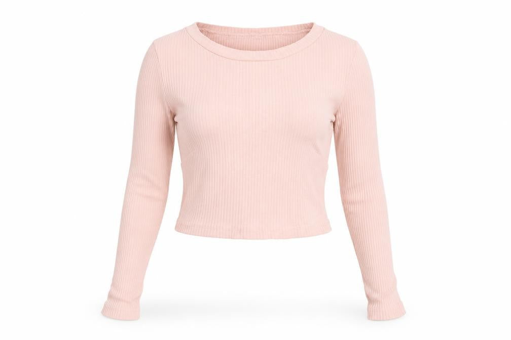 Womens UK Size S Preworn Pink Pullover Jumper