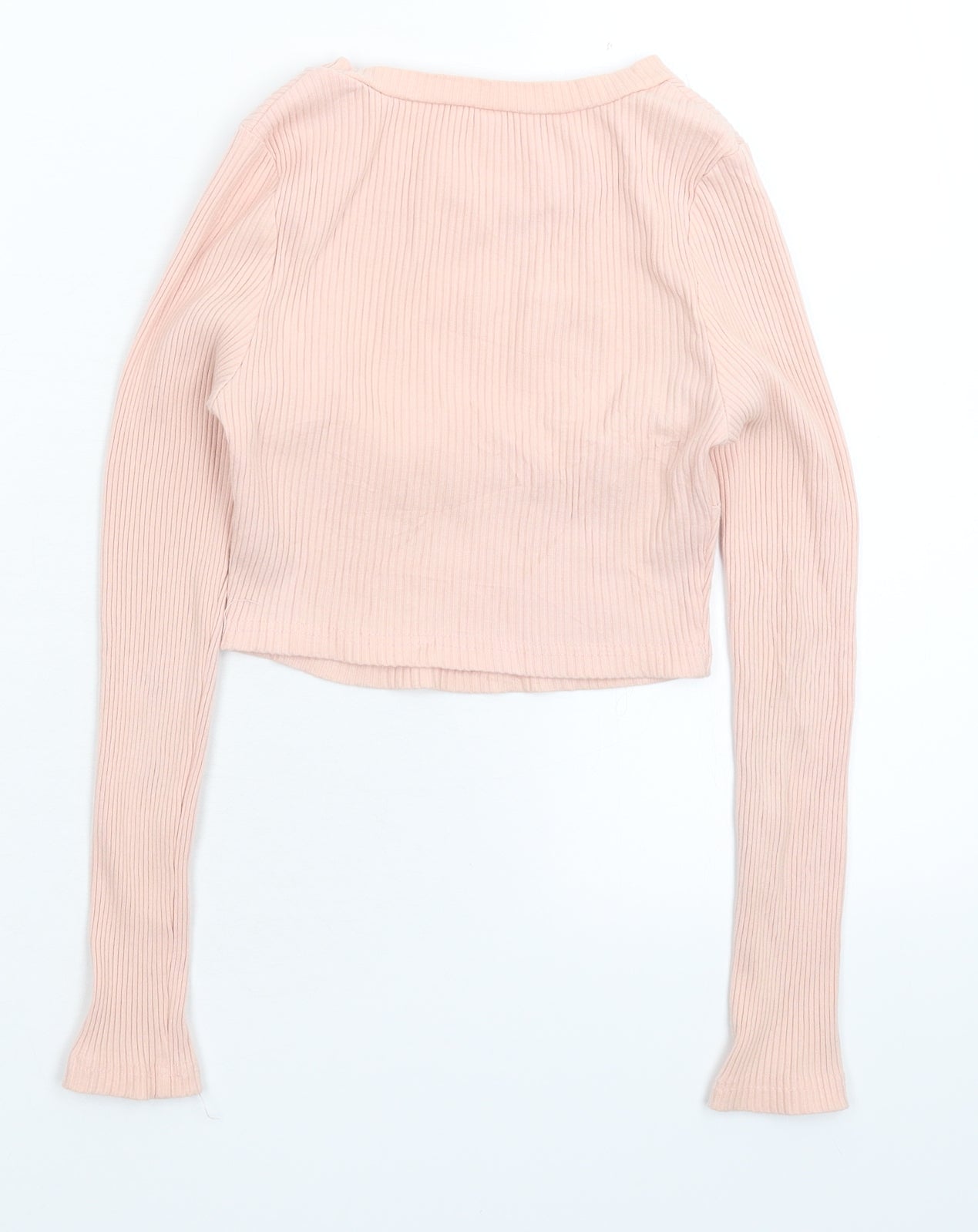 Womens UK Size S Preworn Pink Pullover Jumper