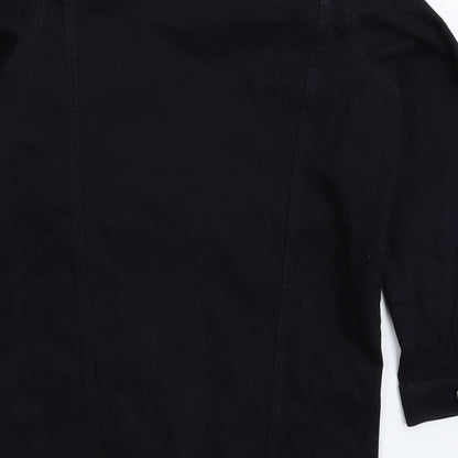 Boohoo Womens Blue  Denim Jacket  Size 8