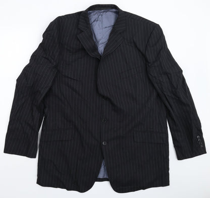 Mens UK Size 46 Marks and Spencer Regular Black Suit Jacket