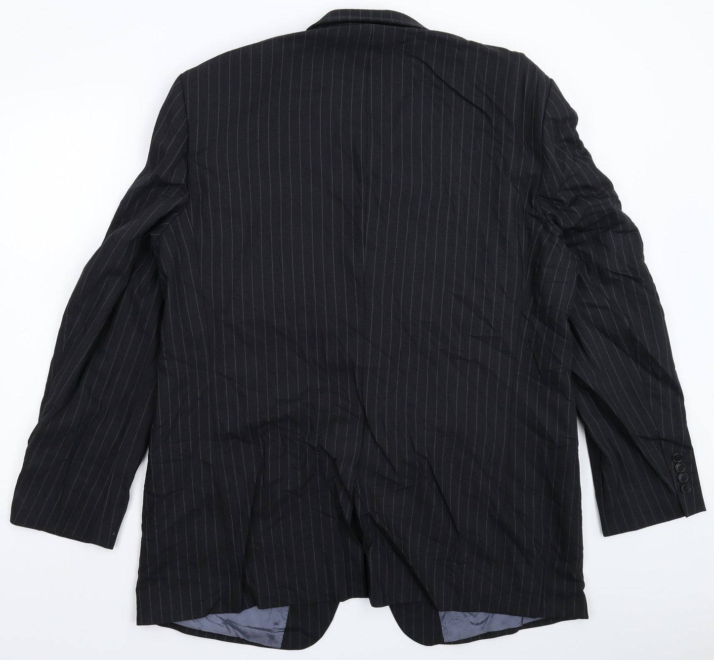 Mens UK Size 46 Marks and Spencer Regular Black Suit Jacket