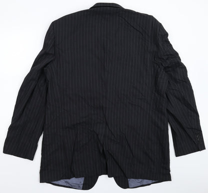 Mens UK Size 46 Marks and Spencer Regular Black Suit Jacket