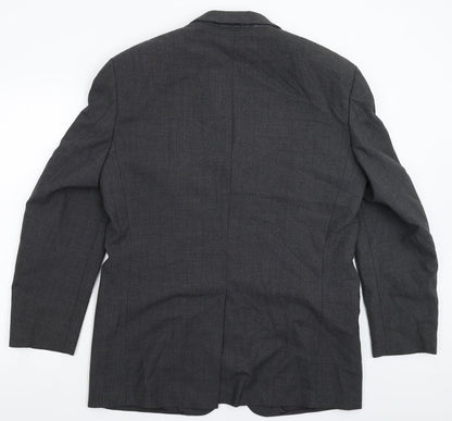 Maconde Mens Grey   Jacket Suit Jacket Size 40