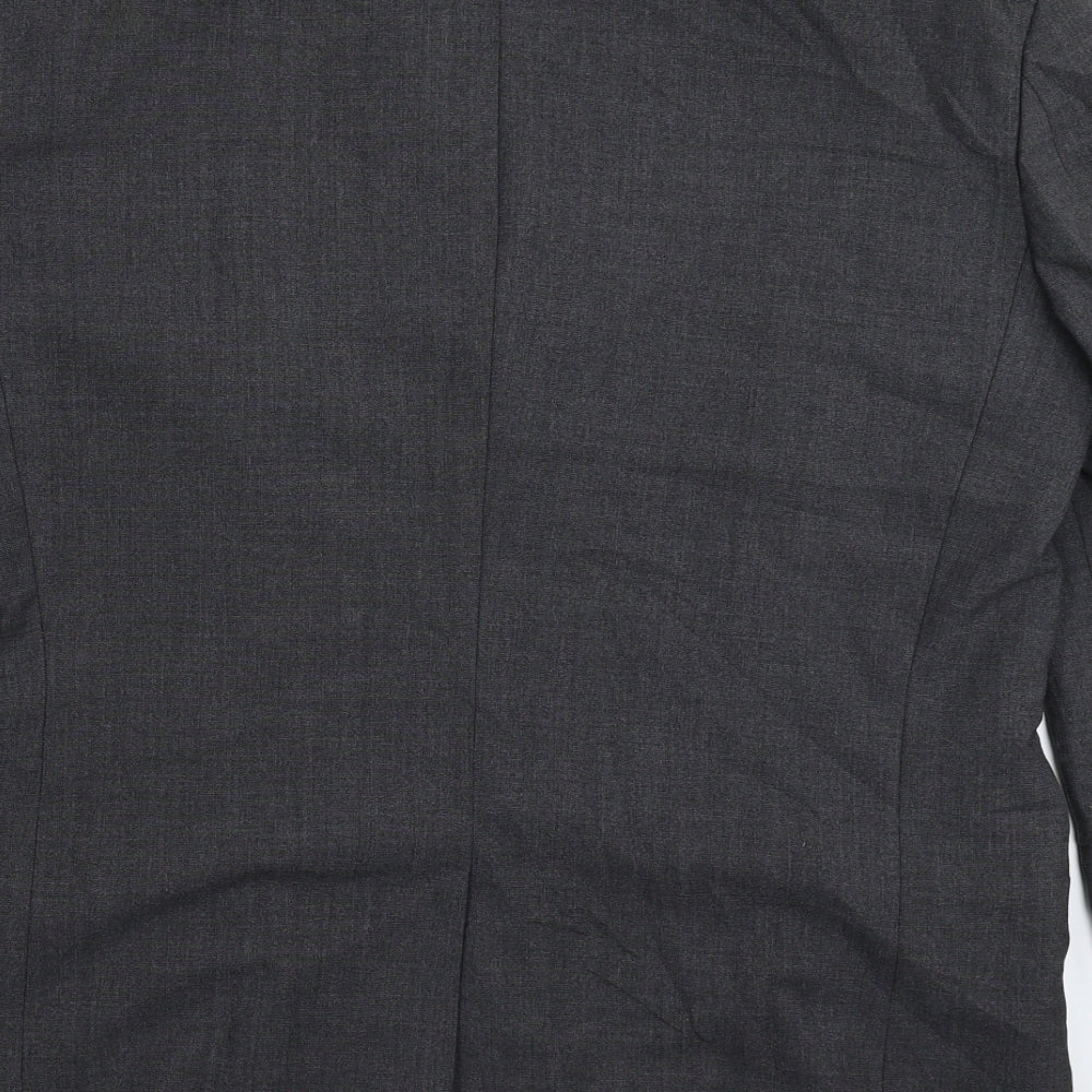 Maconde Mens Grey   Jacket Suit Jacket Size 40