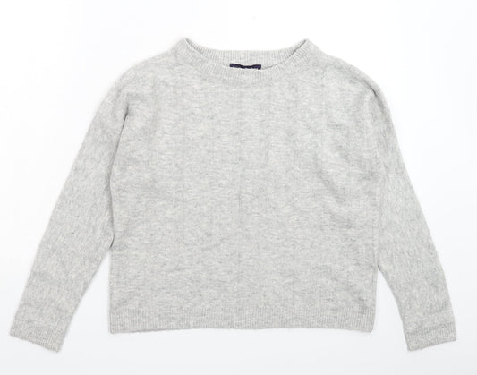 Womens UK Size 8 Marks and Spencer Grey Pullover Jumper
