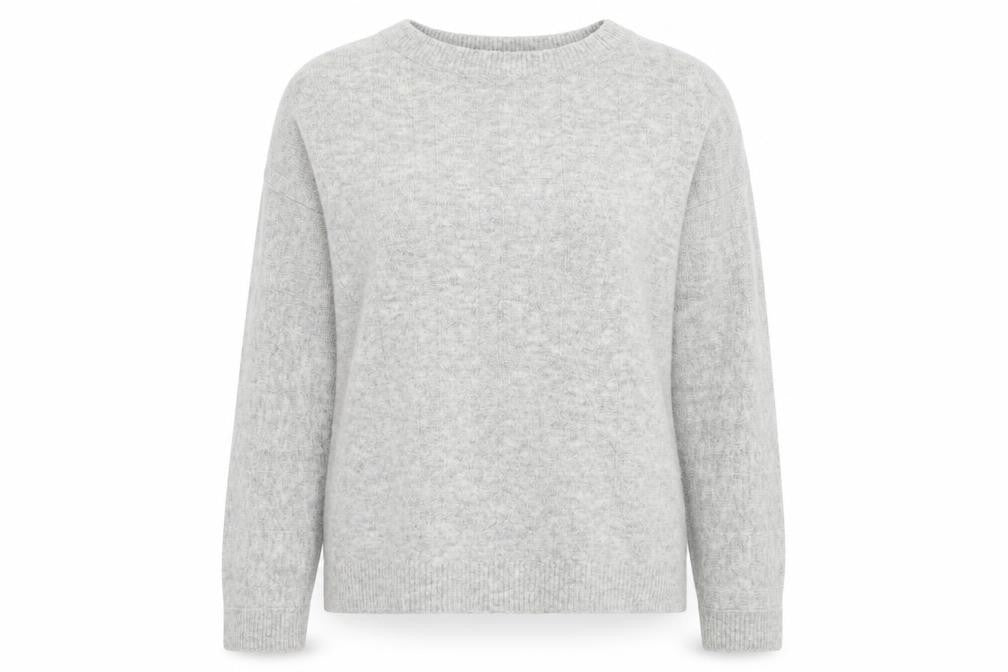 Womens UK Size 8 Marks and Spencer Grey Pullover Jumper