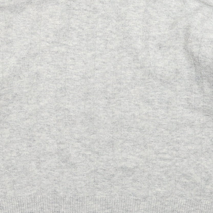 Womens UK Size 8 Marks and Spencer Grey Pullover Jumper
