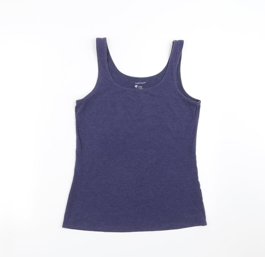 Primark Womens Purple   Basic Tank Size 14  - stretch