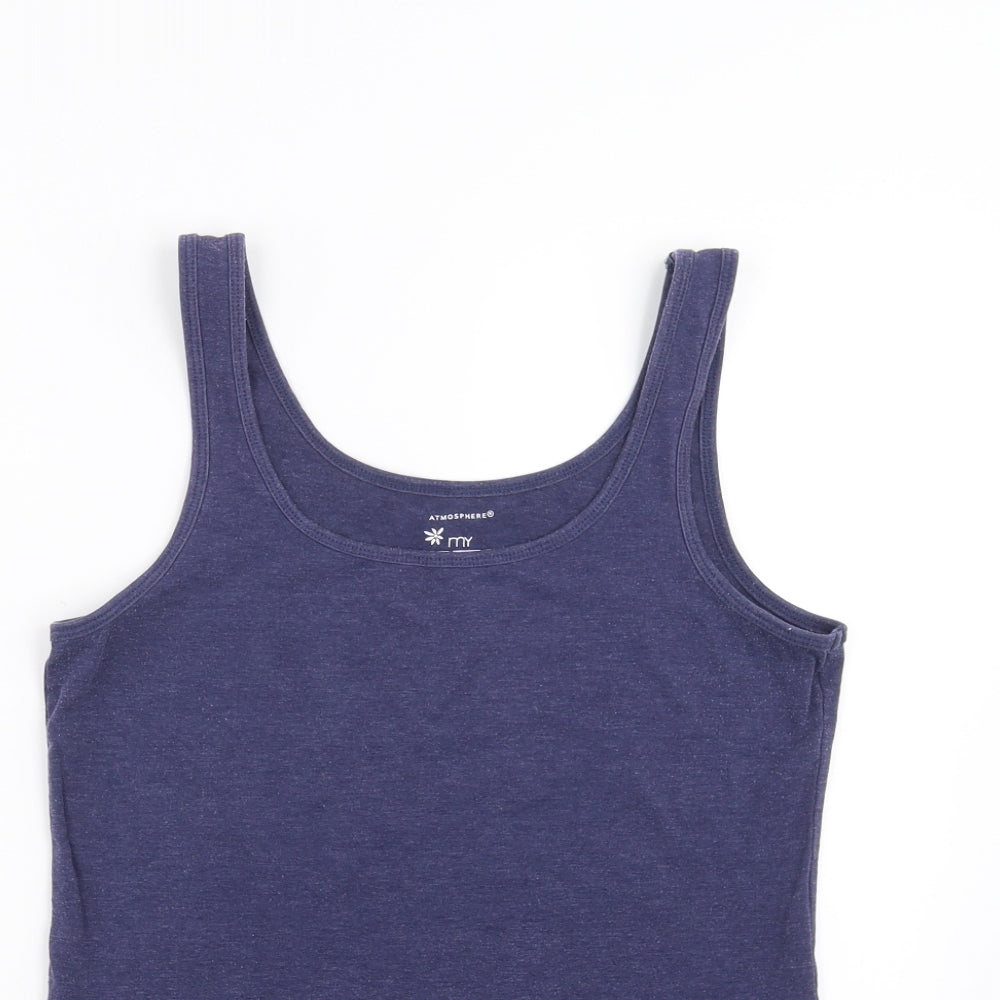 Primark Womens Purple   Basic Tank Size 14  - stretch