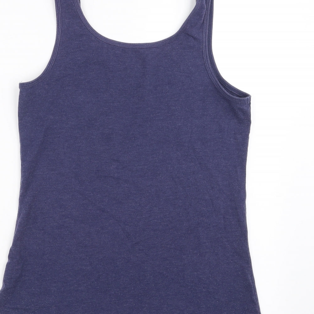 Primark Womens Purple   Basic Tank Size 14  - stretch