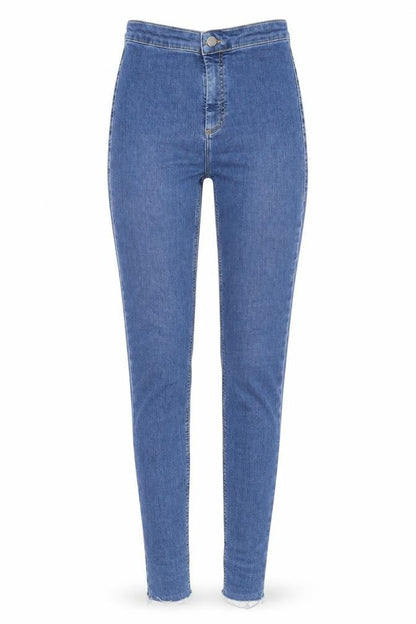 Womens UK Size 26 in Topshop Extra-Slim Fit Skinny Blue Jeans