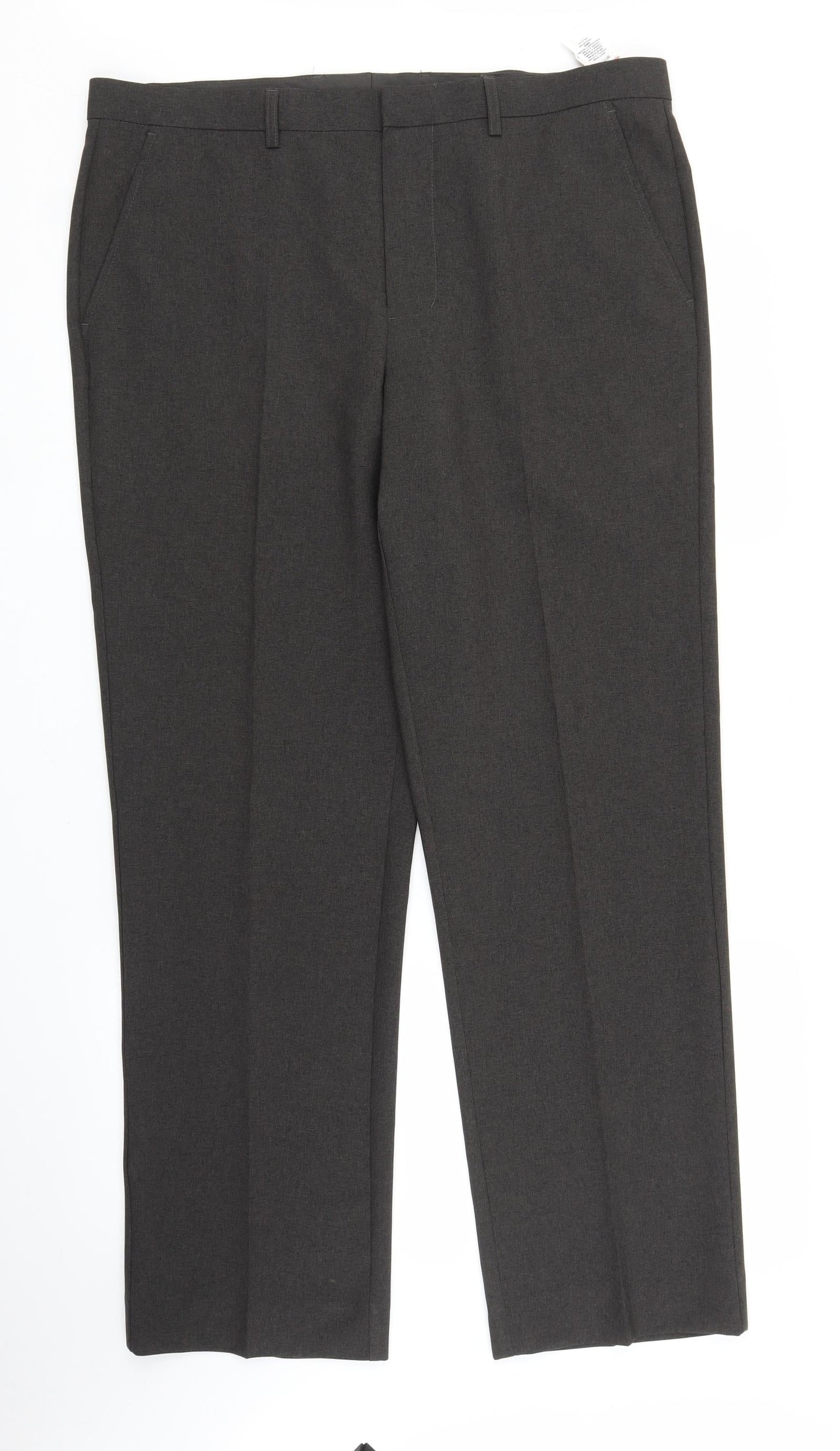 Womens UK Size 36 in Peacocks Regular Fit Rain Trousers Brown Trousers