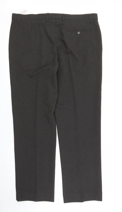Womens UK Size 36 in Peacocks Regular Fit Rain Trousers Brown Trousers