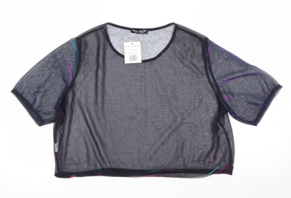 Womens UK Size 18 Select Purple Basic Blouse