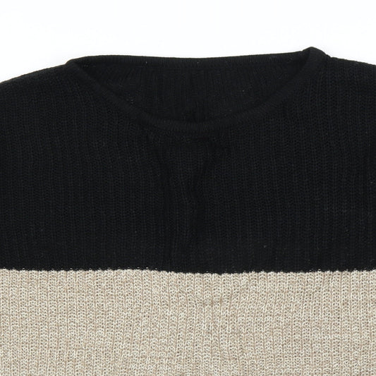 SheIn Womens Beige   Pullover Jumper Size XL