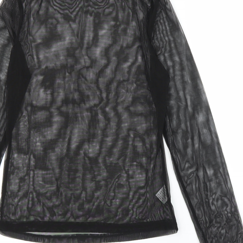 SheIn Womens Black   Basic T-Shirt Size L