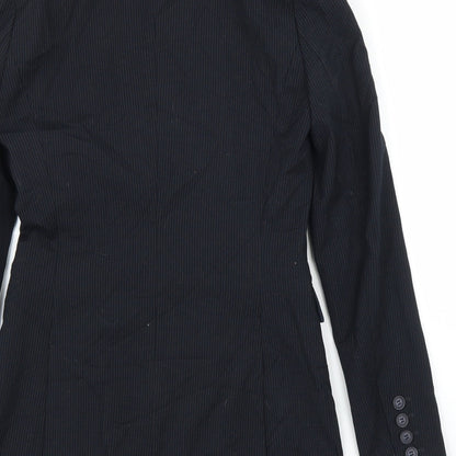 NEXT Womens Blue Striped  Jacket Blazer Size 8