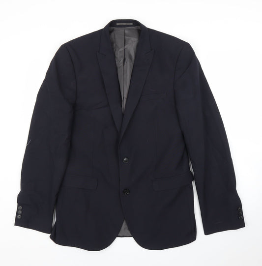 Mens UK Size 42 NEXT Regular Blue Suit Jacket