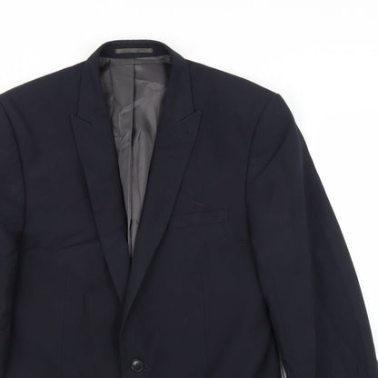 Mens UK Size 42 NEXT Regular Blue Suit Jacket