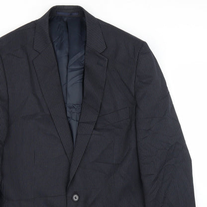 Mens UK Size 42 Tom English Regular Blue Suit Jacket