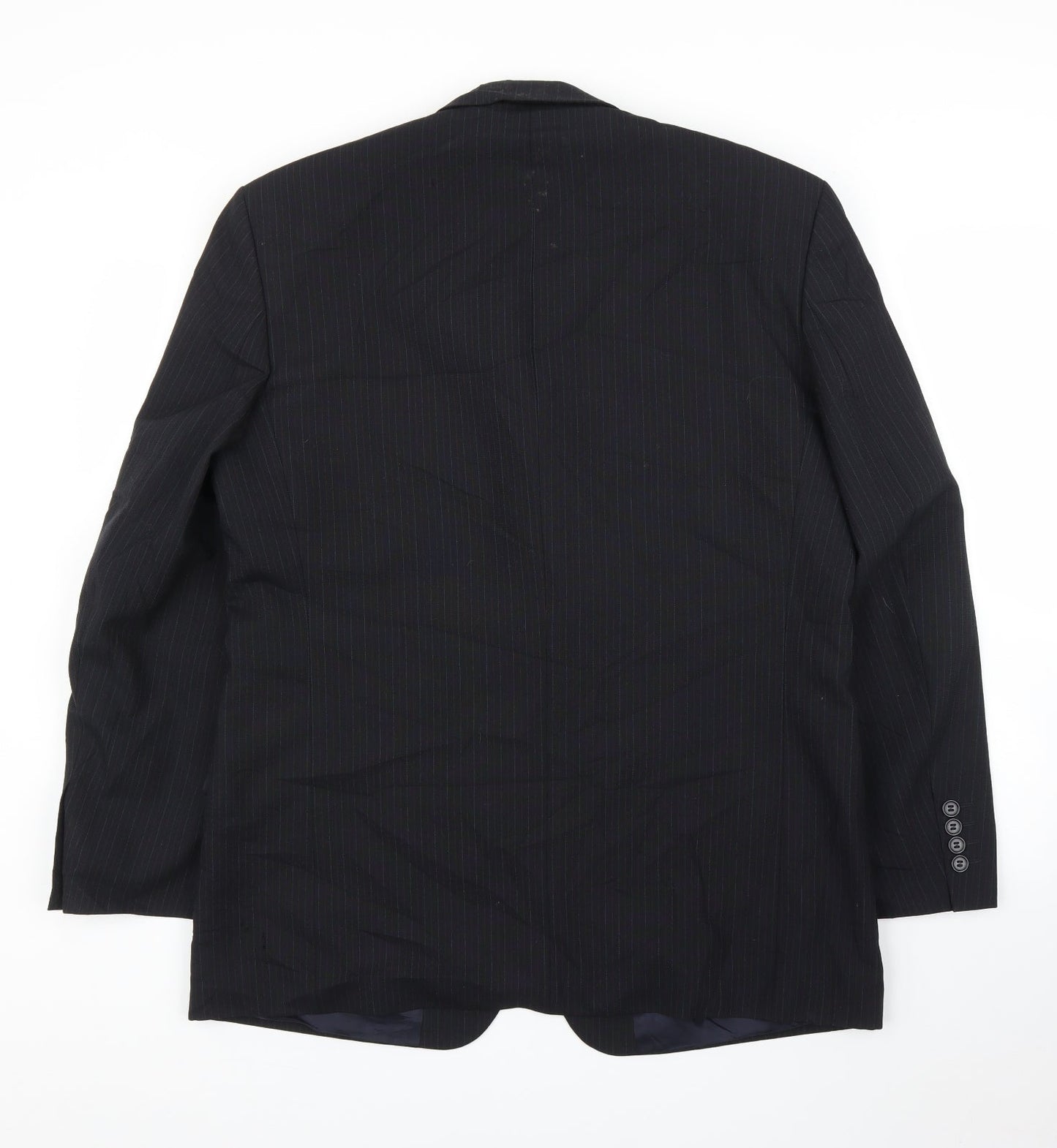 Mens UK Size 44 Principles Regular Black Suit Jacket