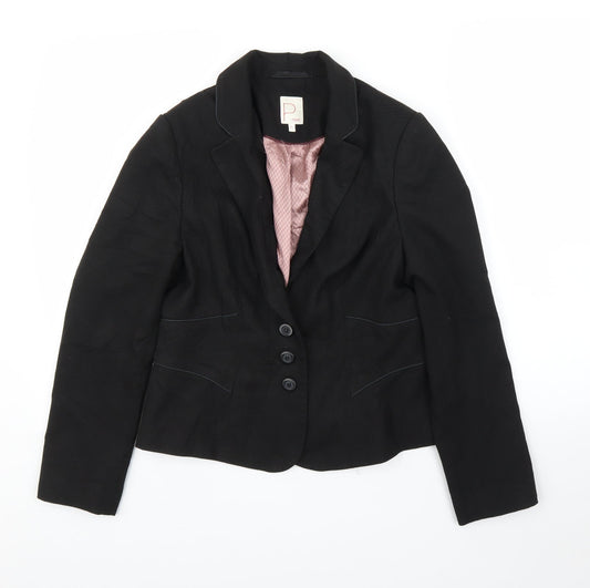 NEXT Womens Black   Jacket Blazer Size 12