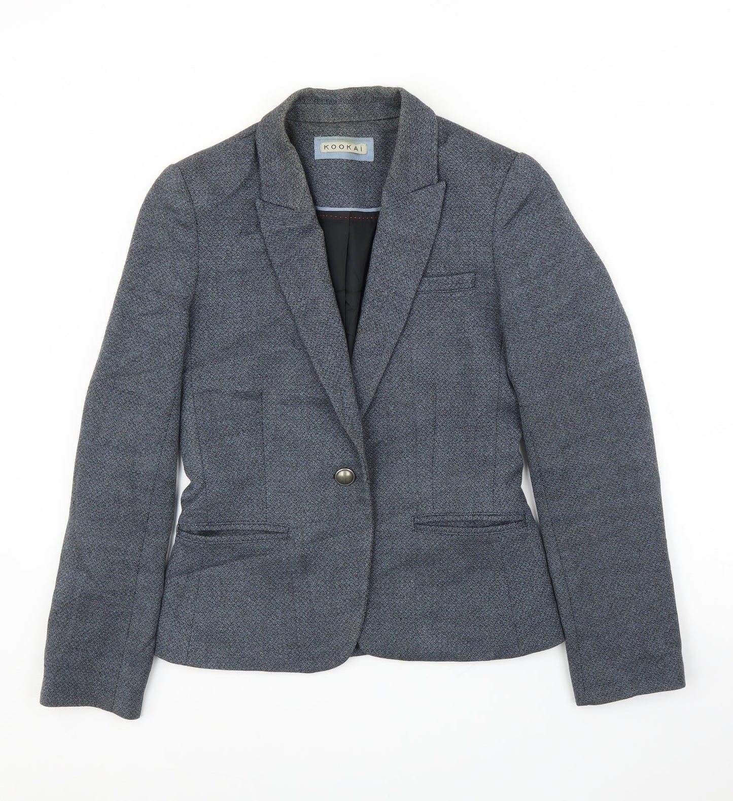 Womens UK Size 8 Kookai Regular Blue Blazer