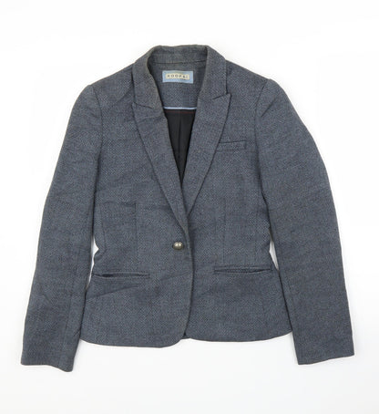 Womens UK Size 8 Kookai Regular Blue Blazer