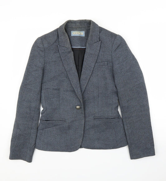 Womens UK Size 8 Kookai Regular Blue Blazer