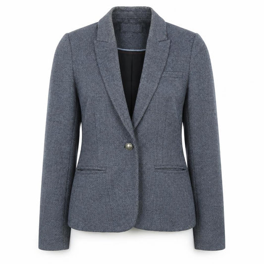 Womens UK Size 8 Kookai Regular Blue Blazer
