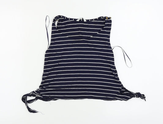 Womens UK Size 8 New Look Blue Basic T-Shirt