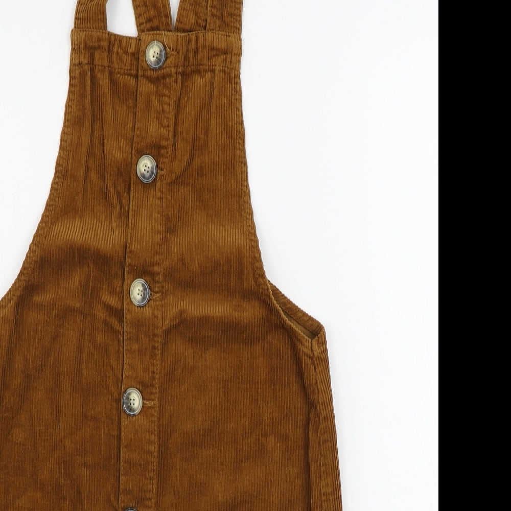 denim co Womens Brown   Dungaree One-Piece Size 6