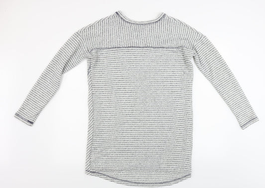 Womens UK Size 10 NEXT White Pullover Jumper