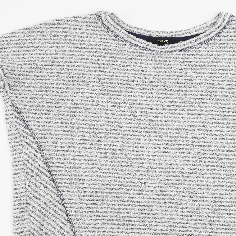 Womens UK Size 10 NEXT White Pullover Jumper