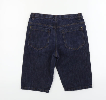 R Essential  Boys Blue   Cropped Trousers Size 12 Years