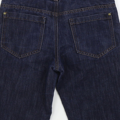 R Essential  Boys Blue   Cropped Trousers Size 12 Years