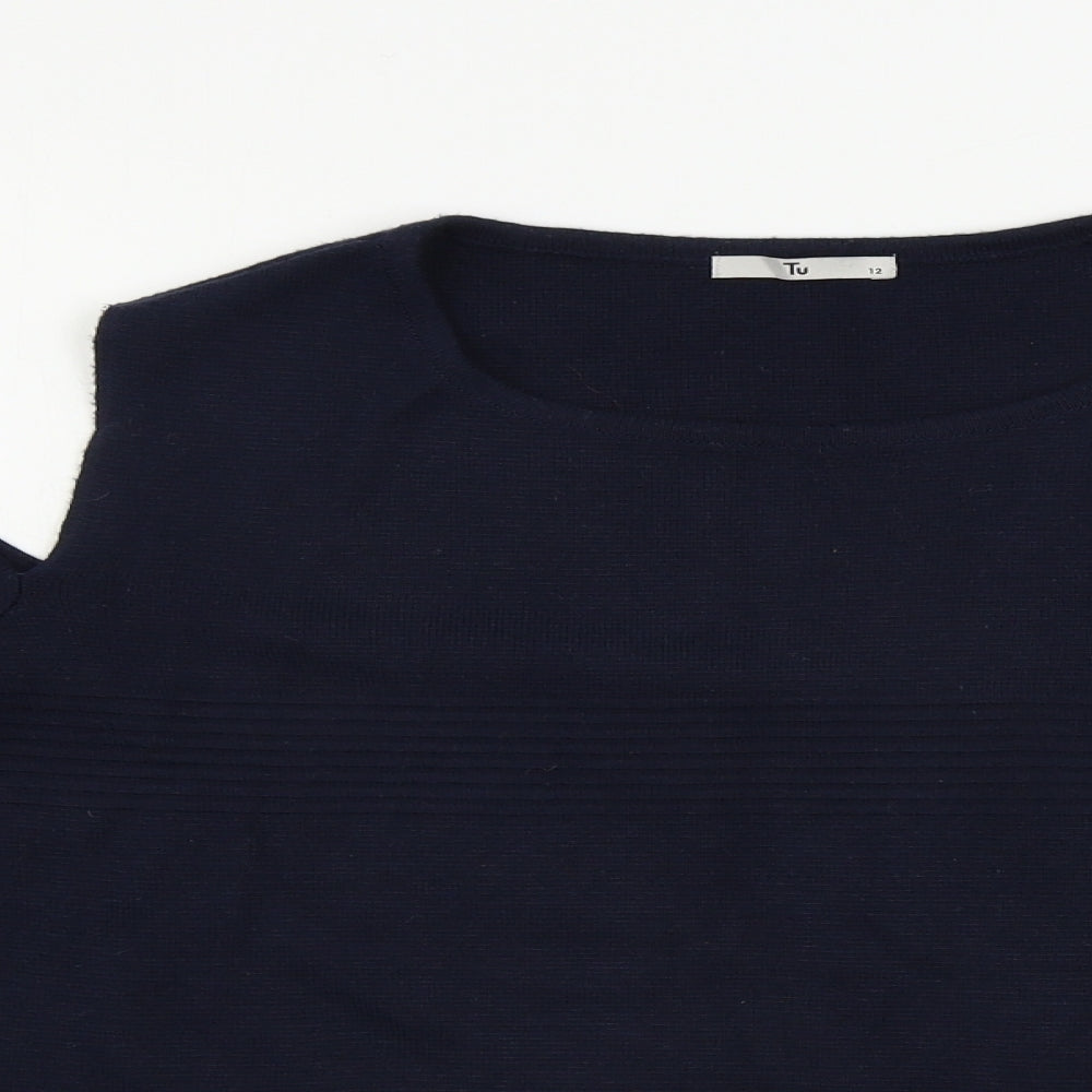 TU Womens Blue   Pullover Jumper Size 10