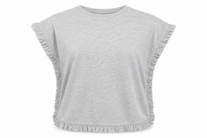 Womens UK Size 10 TU Grey Basic T-Shirt