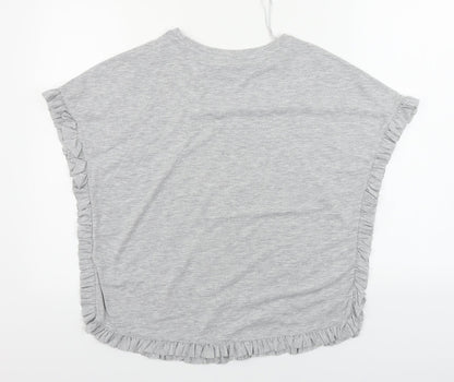 TU Womens Grey   Basic T-Shirt Size 10