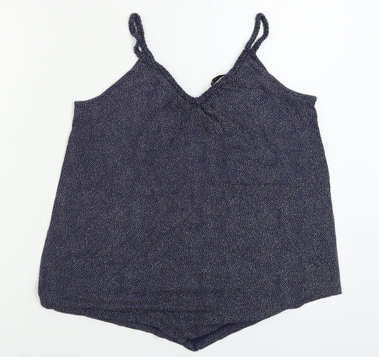 TU Womens Blue   Basic T-Shirt Size 8