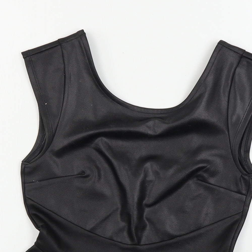 Miss Selfridge  Womens Black   Basic Blouse Size 8