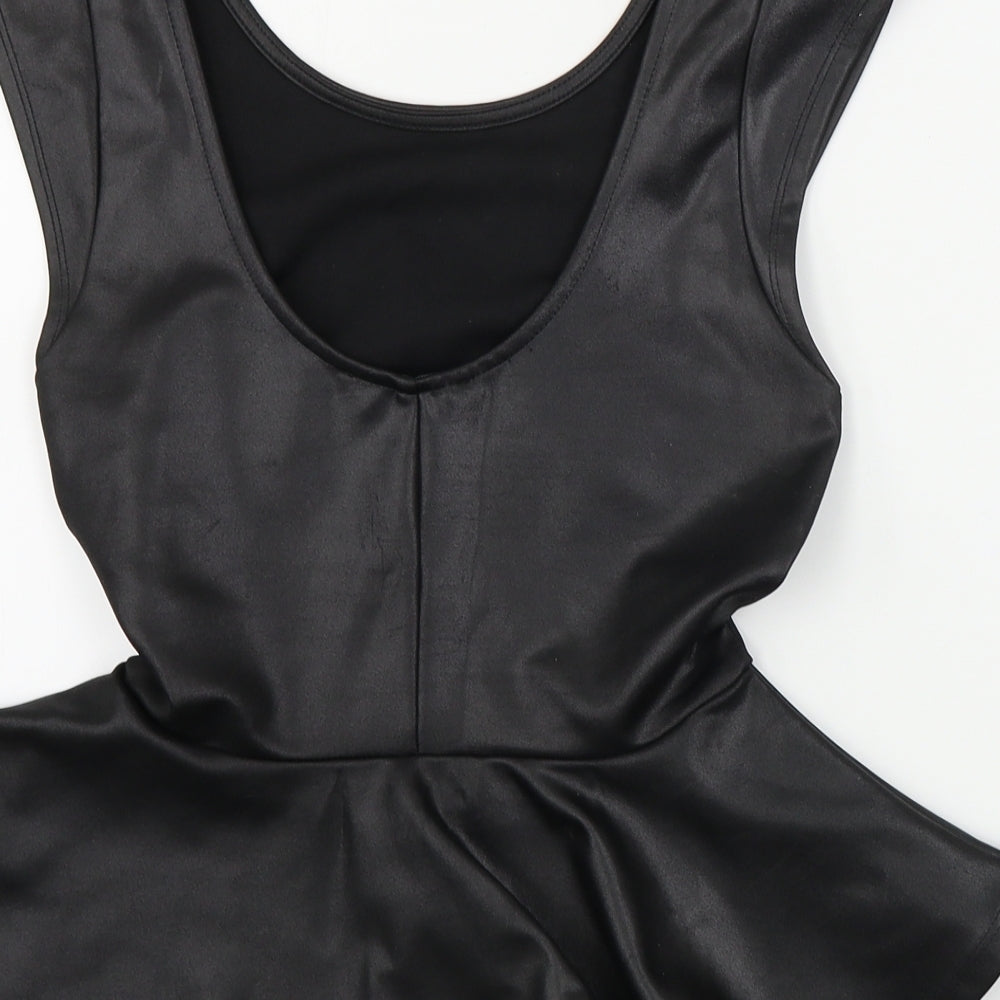 Miss Selfridge  Womens Black   Basic Blouse Size 8