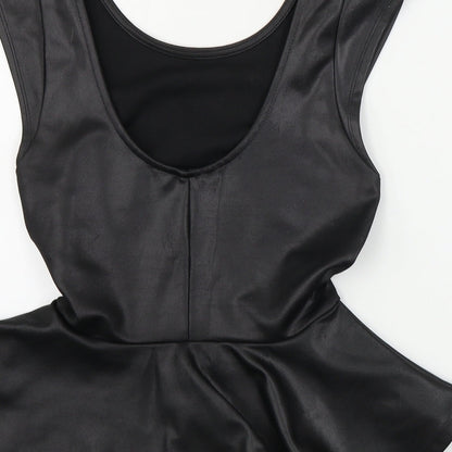 Miss Selfridge  Womens Black   Basic Blouse Size 8