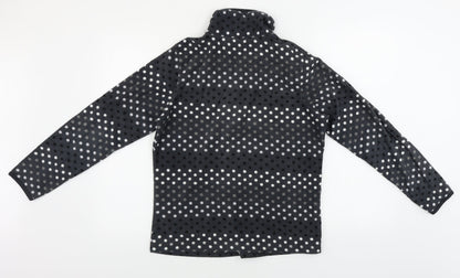 Womens UK Size M Old Navy Grey Henley Jumper