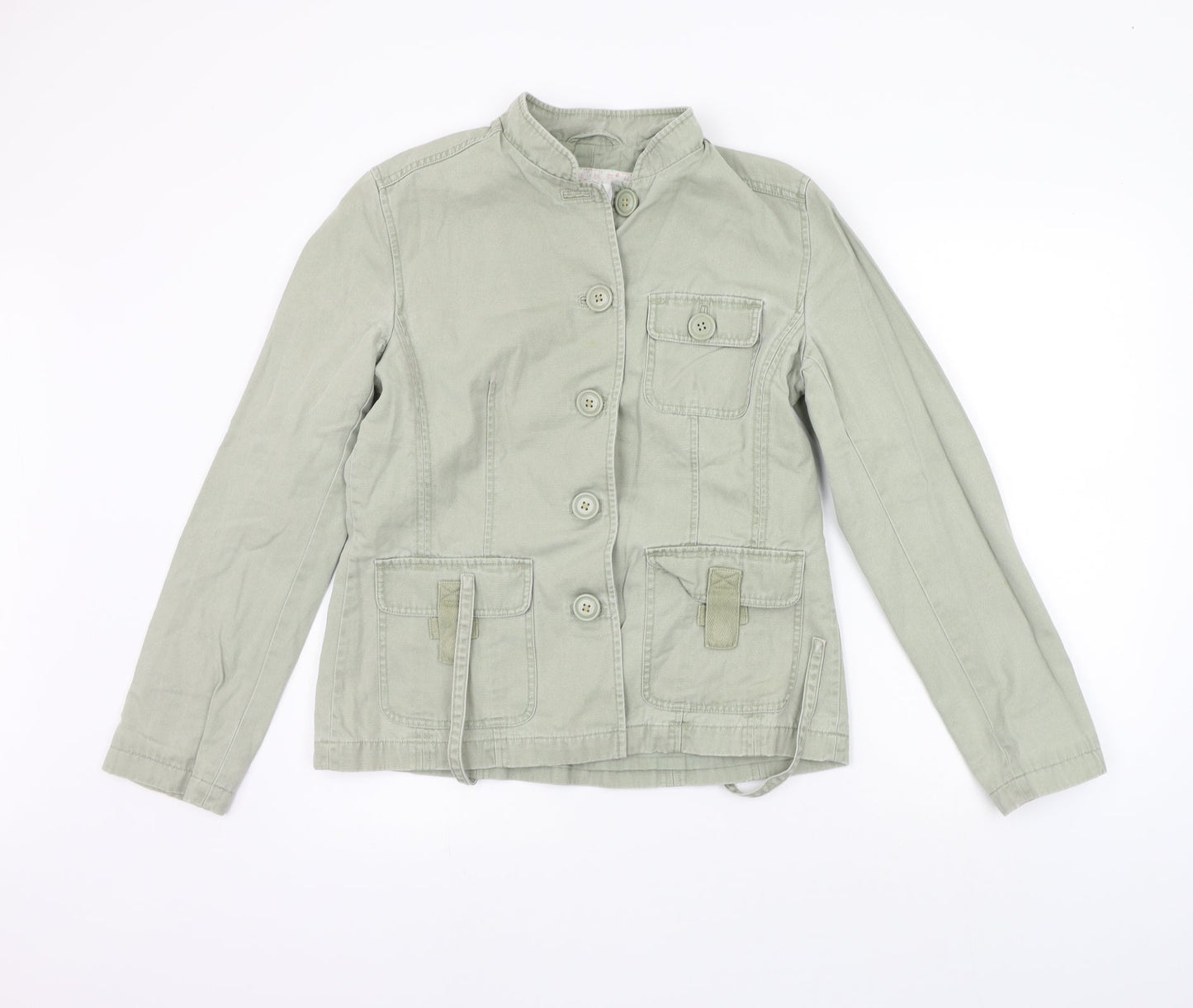 NEXT Womens Green   Jacket Coat Size 12  - washable mark