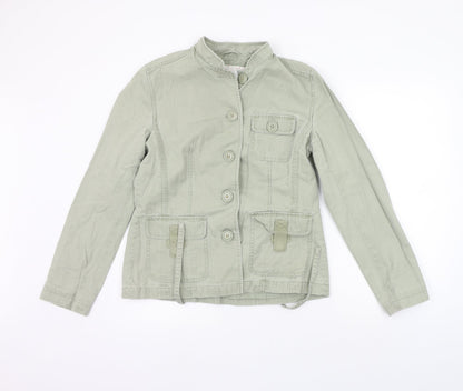 NEXT Womens Green   Jacket Coat Size 12  - washable mark