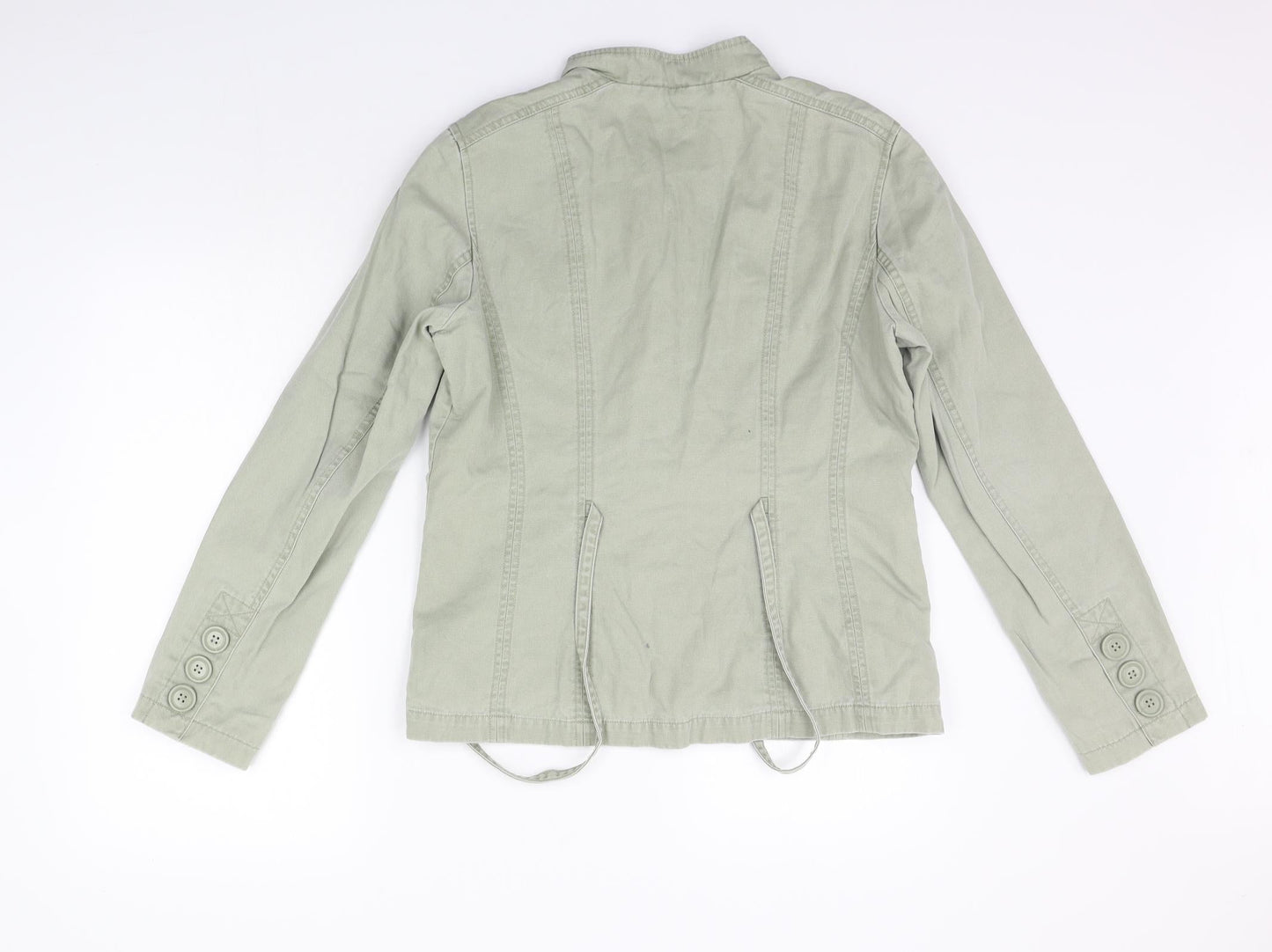 NEXT Womens Green   Jacket Coat Size 12  - washable mark